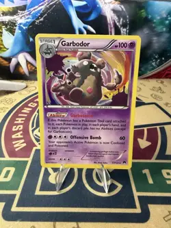 2016 Garbodor 57/122 - Holo Rare - XY BREAKpoint - Pokemon TCG - Image 1
