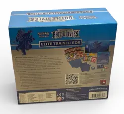 Pokemon TCG Sword & Shield Battle Styles Elite Trainer Box ETB Sealed - NIB Blue - Image 2