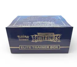 Pokemon TCG Sword & Shield Battle Styles Elite Trainer Box ETB Sealed - NIB Blue - Image 5