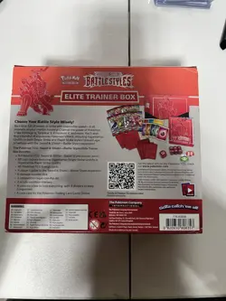 Pokemon Sword and Shield Battle Styles Elite Trainer Box ETB Red Mint 820650808357 - Image 2
