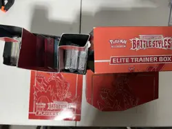 Pokemon Sword and Shield Battle Styles Elite Trainer Box ETB Red Mint 820650808357 - Image 3