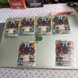 6 Pokemon TCG *SEALED 1 open Lucario VSTAR SWSH291 Crown Zenith Promo ENG- NM - Image 1