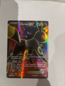Umbreon EX 119/124 Full Art Ultra Rare XY Fates Collide Pokemon TCG - Image 3