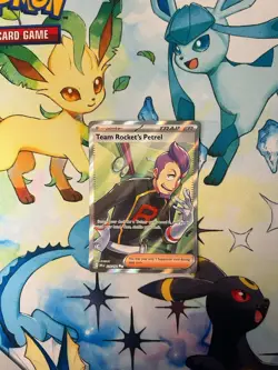 Team Rocket's Petrel Pokemon SV10: Destined Rivals Full Art 226/182 - Image 1
