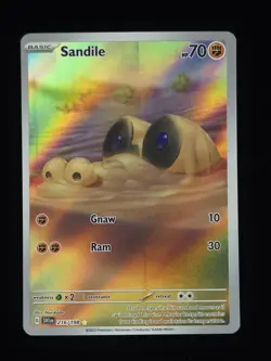 Sandile 216/198 Pokemon SV01: Scarlet & Violet Base Set 🔥🔥🔥 - Image 1
