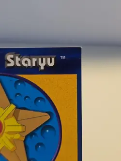 Pokemon Burger King PokeTrivia Non-perforated Staryu #120 - Image 3