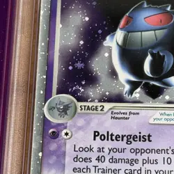 2004 POKEMON EX FIRE RED & LEAF GREEN #108 GENGAR EX-HOLO PSA 4 - Image 5