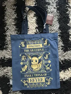 Pokemon X Natural History Museum Eevee Tote Bag - Image 1