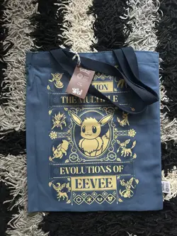 Pokemon X Natural History Museum Eevee Tote Bag - Image 3