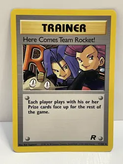 Pokemon Tcg Here Comes Team Rocket! 71/82 Team Rocket Regular LP - Image 1