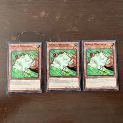 Yugioh! nimble momonga common 3x ego1-en007 play-set LP Goat Format - Image 1