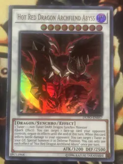 Yugioh: Hot Red Dragon Archfiend Abyss - DUPO-EN057 Ultra Rare Unlimited NM - Image 1