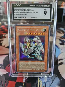 Yu-Gi-Oh! 2003 Stairway Desined Duel VALKYRION THE MAGNA WARRIOR SDD-001 CGC 9 - Image 1