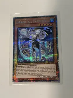 Yu-Gi-Oh! Dracotail Faimena (Starlight Rare) JUSH-EN002 Justice Hunters - Image 1