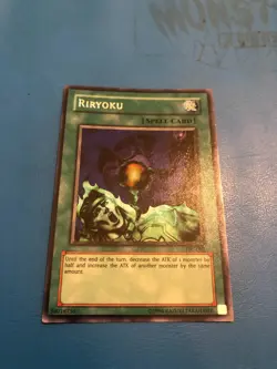 YUGIOH Secret Rare Riryoku TSC-002 - Image 1