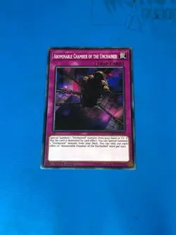 YUGIOH Common Abominable Chamber Of The Unchained CHIM-EN070 1st Edition - Image 1