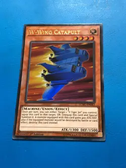 YUGIOH Ultra Rare W-Wing Catapult LCKC-EN083 1st Edition - Image 1