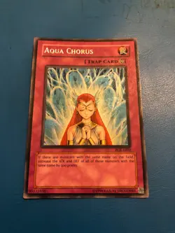 YUGIOH Secret Rare Aqua Chorus PCK-E002 - Image 1