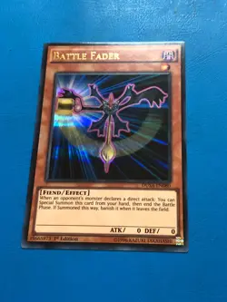 YUGIOH Ultra Rare Battle Fader DUSA-EN080 1st Edition - Image 1