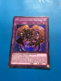 YUGIOH Secret Rare Millennium-Eyes Restrict LDS1-EN051 - Image 1