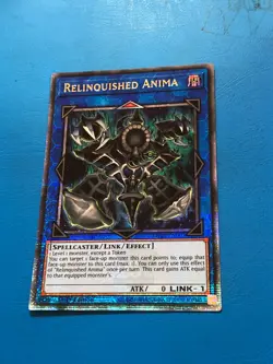 YUGIOH Quarter Century Rare Relinquished Anima MP24-EN007 1st Edition - Image 1