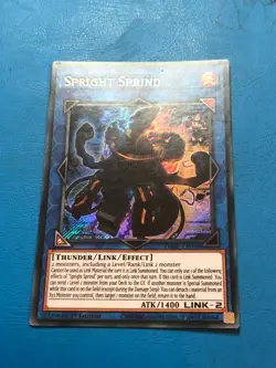 YUGIOH Secret Rare Spright Sprind DABL-EN048 1st Edition - Image 1