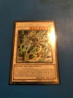 YUGIOH Secret Rare PSY-Framegear Omega BLLR-EN061 1st Edition - Image 1