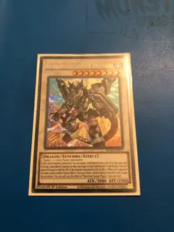 YUGIOH Secret Rare Borreload Savage Dragon MP20-EN017/BLCR-EN083 1st Edition - Image 1