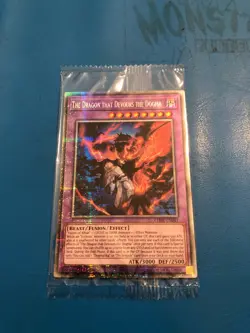 YUGIOH Starlight Rare The Dragon That Devours The Dogma CH01-EN041 1st Ed SEALED - Image 1