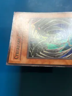YUGIOH Super Rare Cyberdark Edge CDIP-EN002 1st Edition PLAYED - Image 3