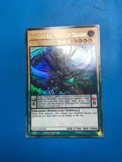 YUGIOH Ultra Rare Odd-Eyes Arc Pendulum Dragon LEDD-ENC00 1st Edition - Image 1