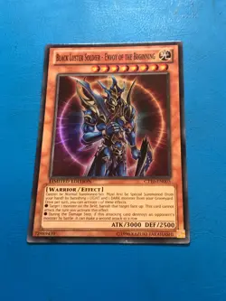 YUGIOH Super Rare Black Luster Soldier - Envoy Of The Beginning CT10-EN005 - Image 1