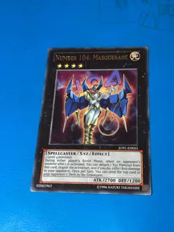 YUGIOH Rare Number 104: Masquerade JOTL-EN055 PLAYED - Image 1