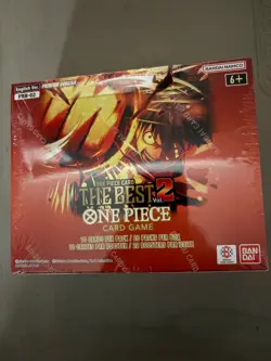 One Piece English PRB-02 “The Best” Premium Booster Box Sealed - Image 1