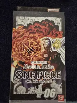 ONE PIECE TCG: Absolute Justice - Starter Deck ST-06 English - Image 1