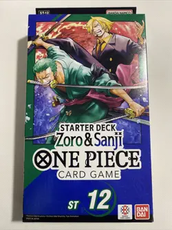 One Piece TCG Zoro & Sanji Starter Deck ST-12 English (SEALED) - Image 1