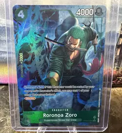 Roronoa Zoro PRB02-006R Alt Art Holo - One Piece PRB-02 The Best Vol. 2 -English - Image 1