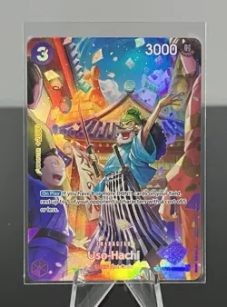 Uso-Hachi SP ST18-001 - Royal Blood (OP-10) One Piece CCG Rare Holo English Foil - Image 1