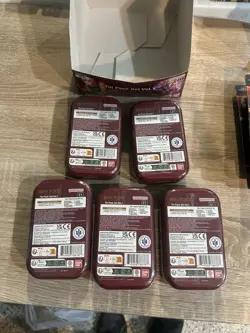 Lot Of 5 One Piece Tin Pack Set Vol. 1 W Display Factory Sealed Free Shipping - Image 2