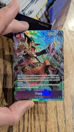 Foxy (Alternate Art) EB04-036 One Piece from OP-14 The Azure Sea's Seven Foil NM - Image 1