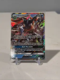 Pokemon TCG Greninja GX Detective Pikachu SM197 Promo Card - Image 1