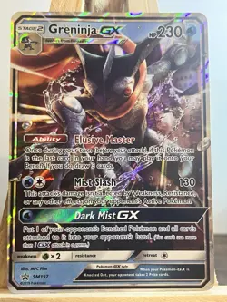 Pokemon TCG Greninja GX Detective Pikachu SM197 Promo Card - Image 1
