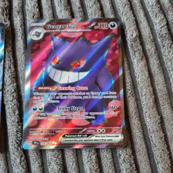 Gengar EX Holo Pokemon Card 193/162 Sv05: Temporal Forces and Gengar ex 104 - Image 2