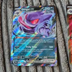 Gengar EX Holo Pokemon Card 193/162 Sv05: Temporal Forces and Gengar ex 104 - Image 3
