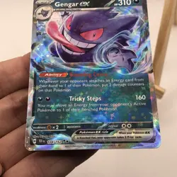 Pokemon TCG Card Gengar ex 104/162 Temporal Forces Double Rare Holo NM Fast Ship - Image 4
