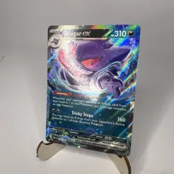 Gengar ex 104/162 Temporal Forces Ultra Rare Holo Pokemon Card NM - Image 2