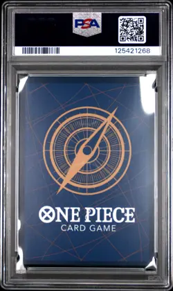 2025 ONE PIECE OP11-A FIST OF DIVINE SPEED ALTERNATE ART VINSMOKE REIJU PSA 10 - Image 2