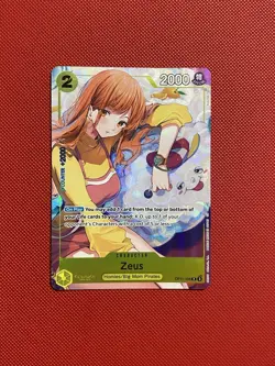 Zeus (OP11-106) Promo Bandai Card Games Fest 24-25 One Piece Nami english TCG - Image 1