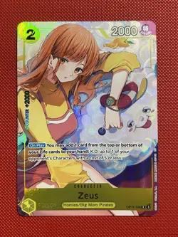 Zeus (OP11-106) Promo Bandai Card Games Fest 24-25 One Piece Nami english TCG - Image 2