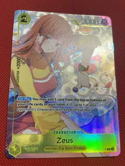 Zeus (OP11-106) Promo Bandai Card Games Fest 24-25 One Piece Nami english TCG - Image 3